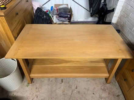 Photo of free Solid Oak Coffee Table (Wellingborough NN8) #1