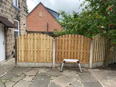 Photo of free x2 6ftx4ft fence panels brand new (Horsforth LS18) #1