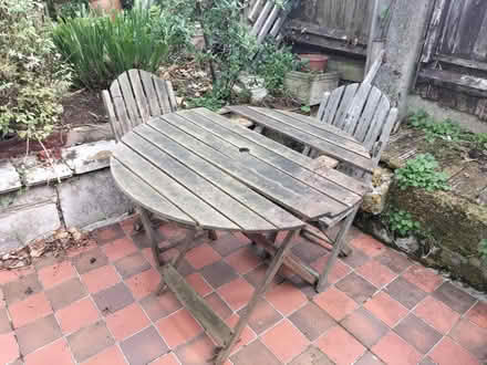 Photo of free Garden table and chairs (Stone Cross BN24) #1