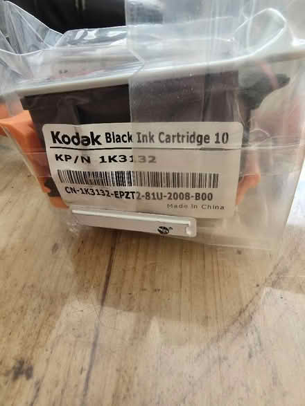 Photo of free Brand New and unused Black Kodak printer cartriges (Penzance TR20) #2