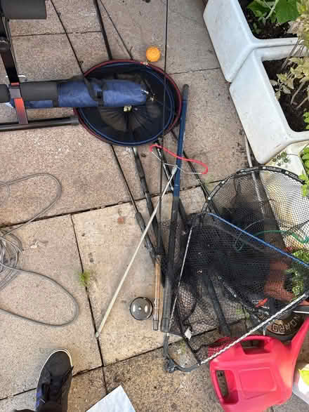 Photo of free Fishing gear and 2 man tent (Stapleford NG9) #1