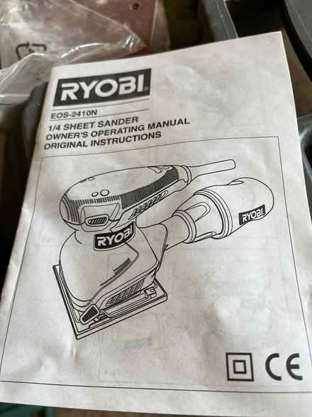 Photo of free Ryobi sander (Denvilles PO9) #1