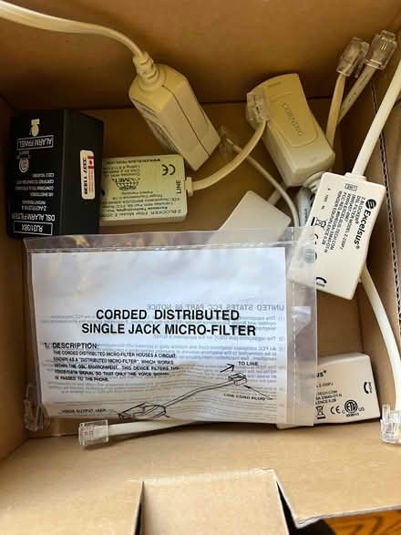 Photo of free Phone line filters (Kanata Lakes/Beaverbrook) #1