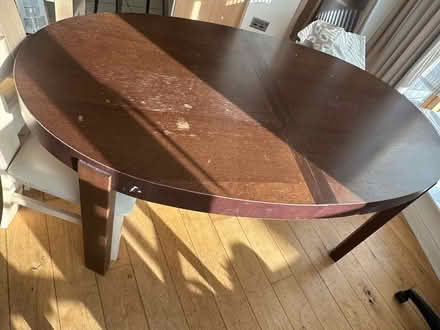 Photo of free Wooden Dining Table (Clongriffin) #2