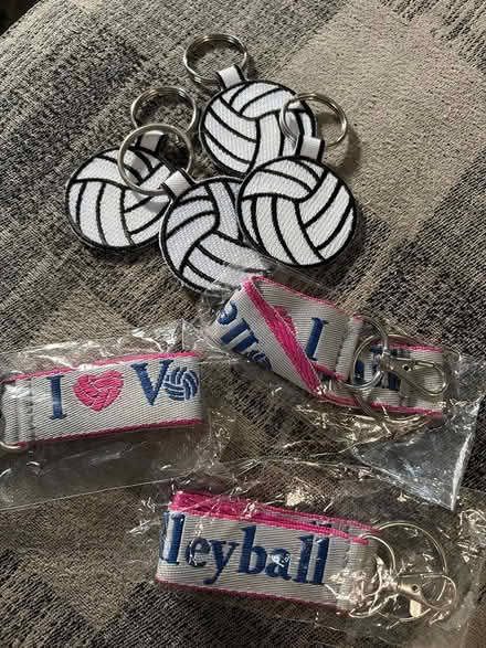 Photo of free 7 volleyball keychains (Bascom/Union Campbell) #1