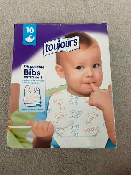 Photo of free Disposable bibs (GU22) #1