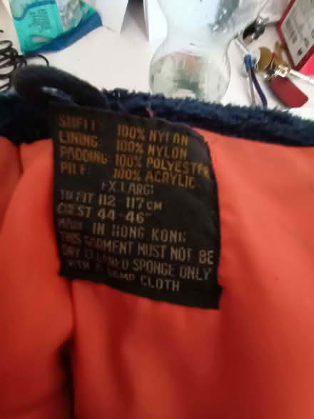 Photo of free parka style coat size 44/46 inch (Melksham) #3