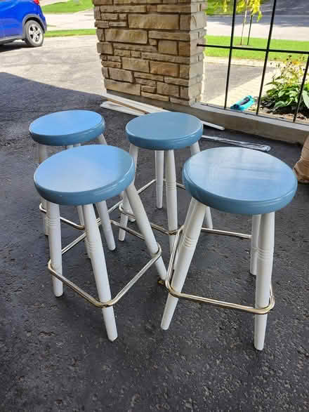Photo of free 4 stools (Blackburn Hamlet) #1