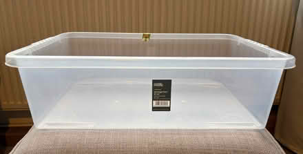 Photo of free Plastic under bed box (Erith DA17) #2