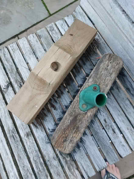 Photo of free Broom heads x 2 + one handle (Allestree DE22) #1