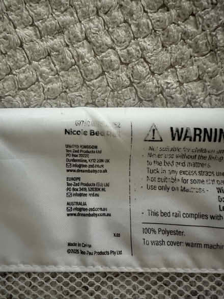 Photo of free Bed rail (Isleworth) #3