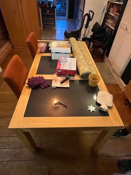 Photo of free Dining table 4chairs (N17 6LG) #1