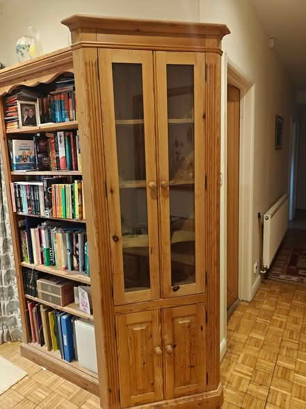 Photo of free solid pine corner cabinet (Woking GU22) #1