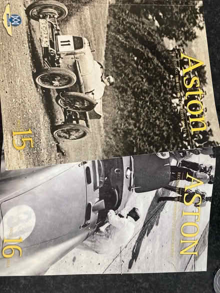 Photo of free 2 Aston Martin publications . The history (Woodley RG5) #1