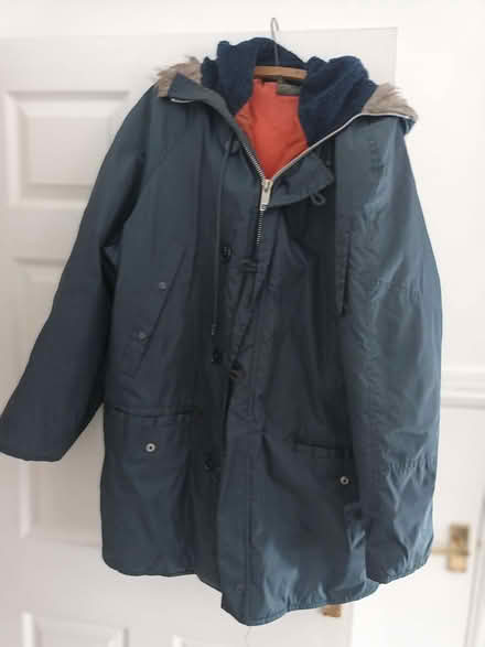Photo of free parka style coat size 44/46 inch (Melksham) #1