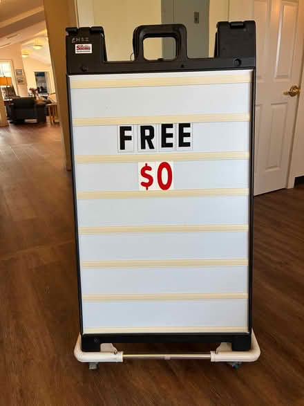Photo of free Sign Trax Message Board (Lunenburg) #1