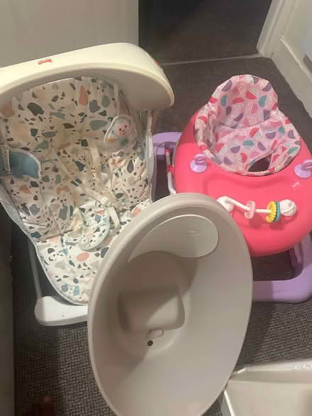 Photo of free Baby bath, walker and seat (Ecclesfield) #1