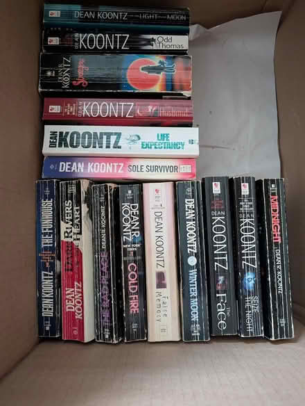 Photo of free Dean Koontz Paperbacks (Lakeview, close to Bayshore) #1