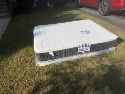 Photo of free Full Size Matress - Curbside (47 Bower Street, Medford, MA) #1