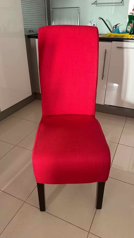 Photo of free 4 Red chairs (Bohermore) #1
