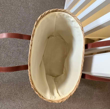 Photo of free Straw basket with handles (Upton CH2) #2