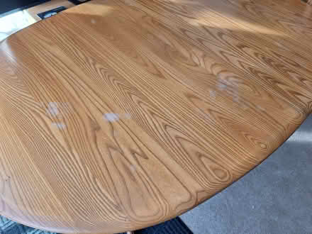 Photo of free Solid wood extending table and 6 chairs, 2 of which are carv (Stratfield Saye RG7) #2
