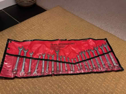 Photo of free 21 piece spanner set (Clermiston, EH4) #1