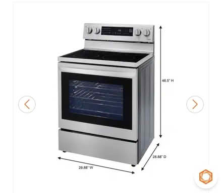 Photo of free LG stainless steel electric range (Mesa broadway and 80th) #4