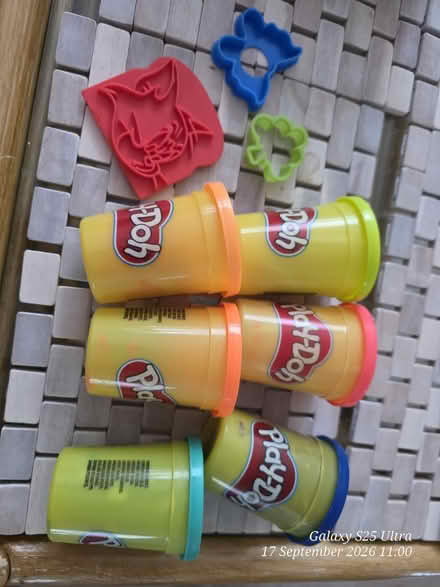 Photo of free Play-doh with cut out shapers (spondon DE21) #1