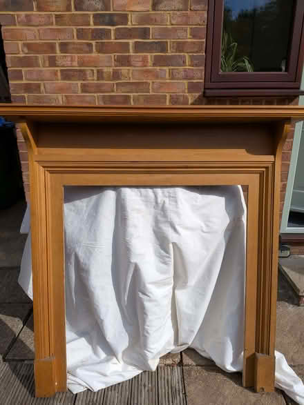 Photo of free Pine fire surround (Sherwood KT13) #1