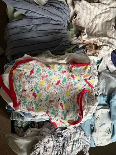 Photo of free Cloths 0-9months well used (Beaumont LA1) #1