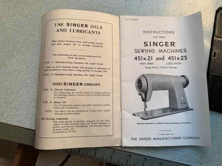 Photo of free vintage industrial singer sewing machine (Winsley BA15) #4