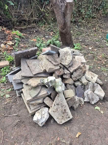 Photo of free Broken bricks, slabs and stones (Southwark SE17) #2
