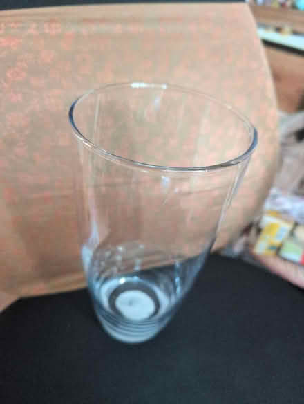Photo of free Large Glass vase. 10 inches tall (Alperton HA0) #1