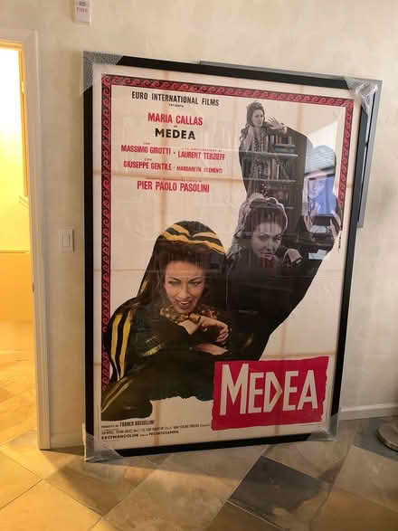 Photo of free Maria Callas as Medea movie poster (Yonge and Eglinton) #1