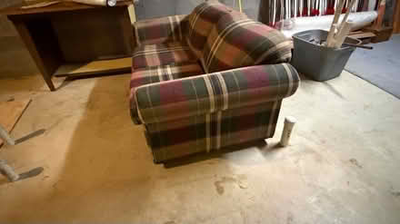 Photo of free Loveseat plaid (Port Republic) #2