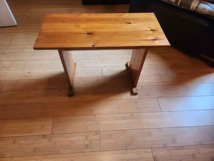 Photo of free Small light wood table (Brookvale RG21) #1