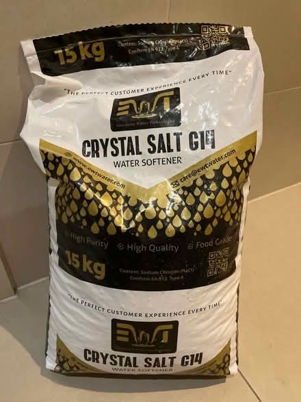 Photo of free Full 15kg bag of crystal salt (Lambeth North SE1) #1