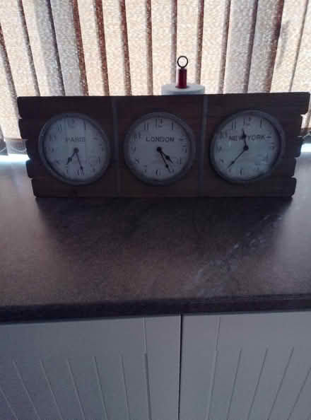 Photo of free Major cities clock (Harnage SY5) #1