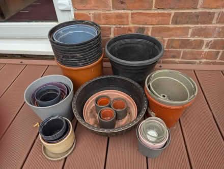 Photo of free Selection of garden pots (Telford TF1) #1