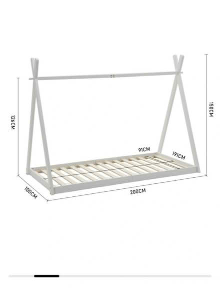 Photo of free Single floor bed (solid pine) (S40 Brampton) #4