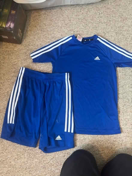Photo of free Adidas tee and shorts 11-12yrs (Walderslade ME5) #1