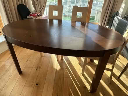 Photo of free Wooden Dining Table (Clongriffin) #1