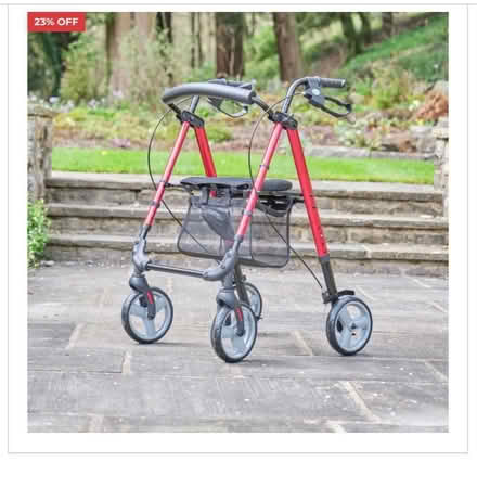 Photo of Rollator/walker with seat (Canvey SS8) #1
