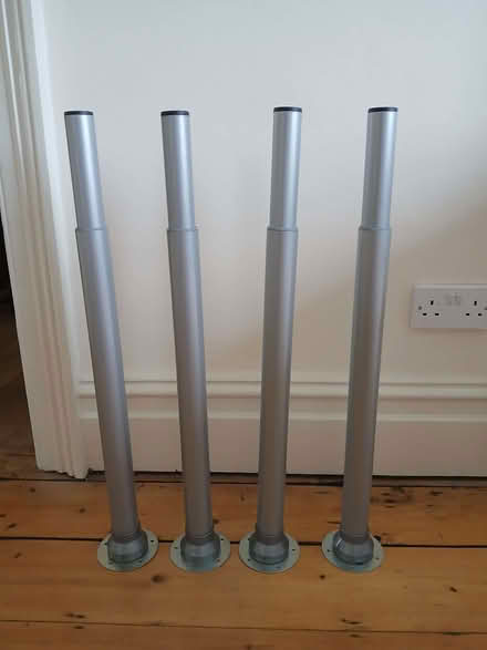 Photo of free Adjustable length table legs x 4 (Weston Park BA1) #1