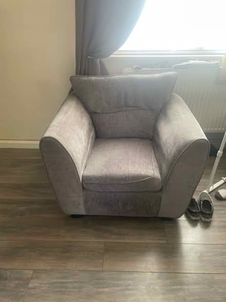 Photo of free Grey armchair (Carlisle CA2) #1