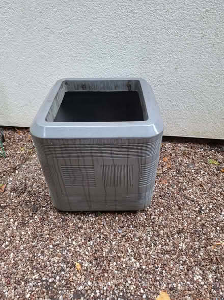 Photo of free Large grey plastic planter (Cheadle Hulme SK7) #1