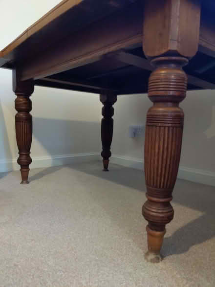 Photo of free Extendable Oak Dining Table (Bicton Heath SY3) #2