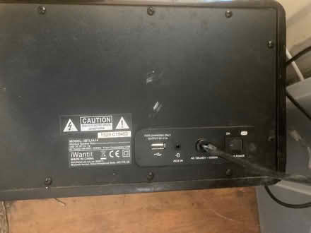 Photo of free Blue tooth enabled boom box (Colchester station CO4) #2