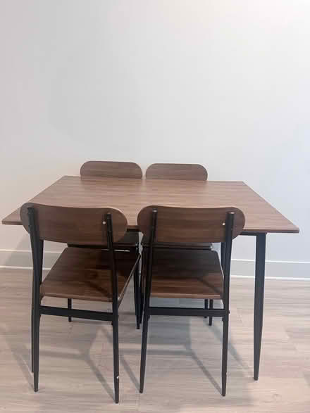 Photo of free Sofa, Dining table with 4 chairs (Austell) #2